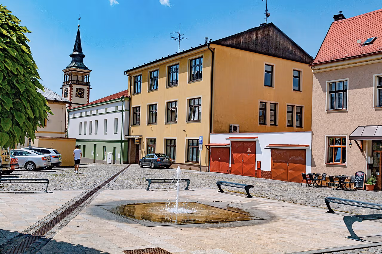 Náměstí F. L. Věka v Dobrušce