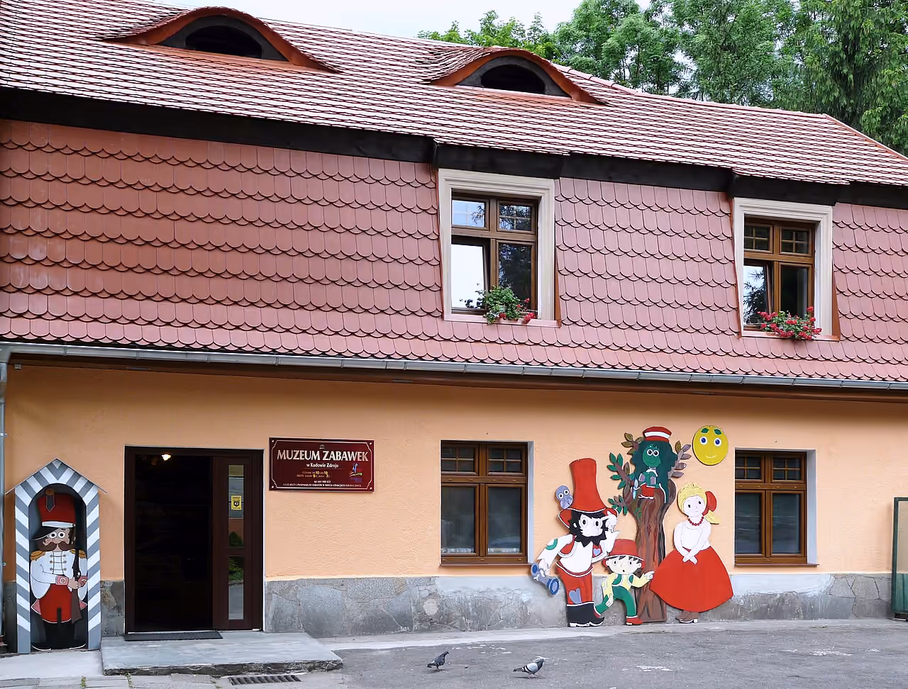 Budova Muzea hraček v Kudowě-Zdroji